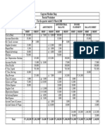 10 Column Worksheet Form