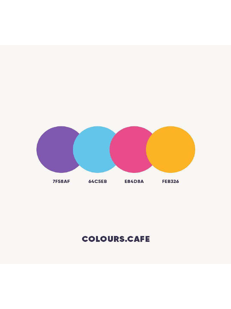 Color Palettes Combinations Schemes 1 | PDF