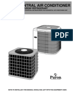 Central Air Conditioner: With PURON Refrigerant