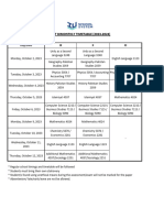 Iuss 1st Bimonthly Timetable (Final)