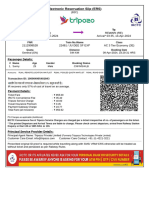 TrainTicket TT1000040889 (PNR 2112908528)