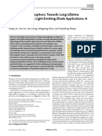 Glass Ceramic Phosphors: Towards Long-Lifetime High-Power White Light-Emitting-Diode Applications-A Review