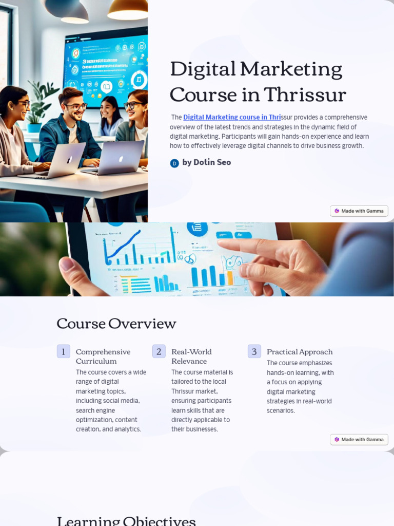 Digital Marketing Course in Thrissur PDF Digital Marketing Search