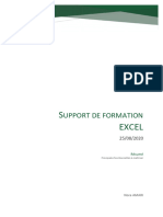 Excel - Principales Fonctionnalités À Maîtriser