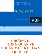 Bài giảng Kế toán quốc tế