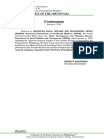 2 To PSWDO, Letter From DSWD (Approved Research Request of The Country Director of Innovations For Poverty Action, Philippines, Mr. Peter Srouji)