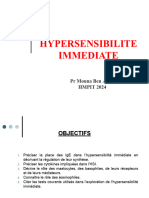 Hypersensibilite Immediate: PR Mouna Ben Azaiz HMPIT 2024