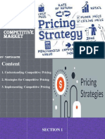 Strategic Pricing Models INA Competitive Market: By-Taniya Rathi