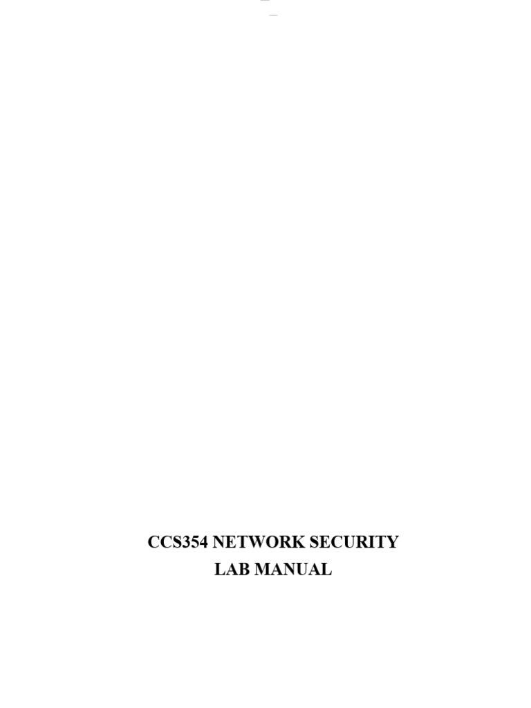 Lab Manual (Printcopy) Download Free PDF