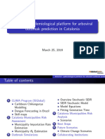 Model Framework For Assessing Real Time Arboviral Infection Risk in Catalonia 1