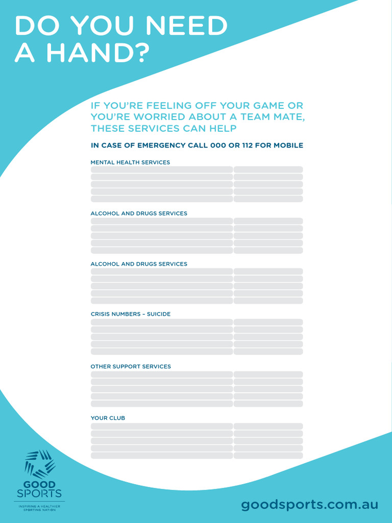 Do You Need a Hand Poster | PDF
