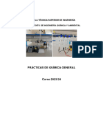 Quimica General - Manual Prácticas 23-24 GITI