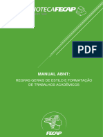 Manual Abnt Regras Gerais de Estilo e Formatacao