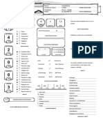 Scheda DND 5e Bardo Halfling LVL 6