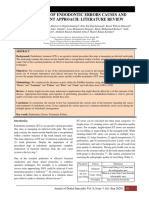 Tevaluation of Endodontic Errors Causes and Management Approach Literature Review