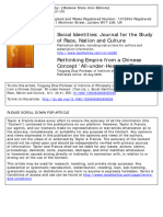 [Social Identities 2006-jan vol. 12 iss. 1] Zhao, Tingyang - Rethinking Empire from a Chinese Concept ‘All-under-Heaven’ (Tian-xia) (2006) [10.1080_13504630600555559] - libgen.li