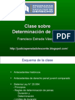 Clase Sobre Determinacin de La Pena en Responsabilidad Penal Adolescente Francisco 3074