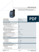 3RV20314EA15-Z+X95 Datasheet En