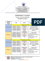 Ses Class Program Emergency Class