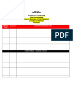 AMPP SC Agenda Template