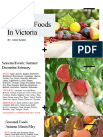 Seasonal Foods in Victoria Final