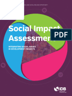 Inter American Development Bank Social Impact Assessment Integrating Social Issues in Development Projects