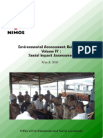 Social Impact Assessment Guidelines - NIMOS