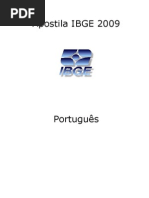 Apostila IBGE Lingua Portuguesa