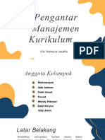 Presentasi Manajemen Kurikulum