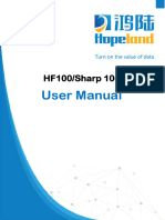 Sharp HF100 User Manual