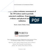 Liquefaction Resistance Assessment of The TP-Lisbon Sand in Partially Saturated Conditions: Experimental Evidence and Physical Modelling Validation