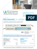 Fiche technique Baladeuse UV GERMI BAL2Z60