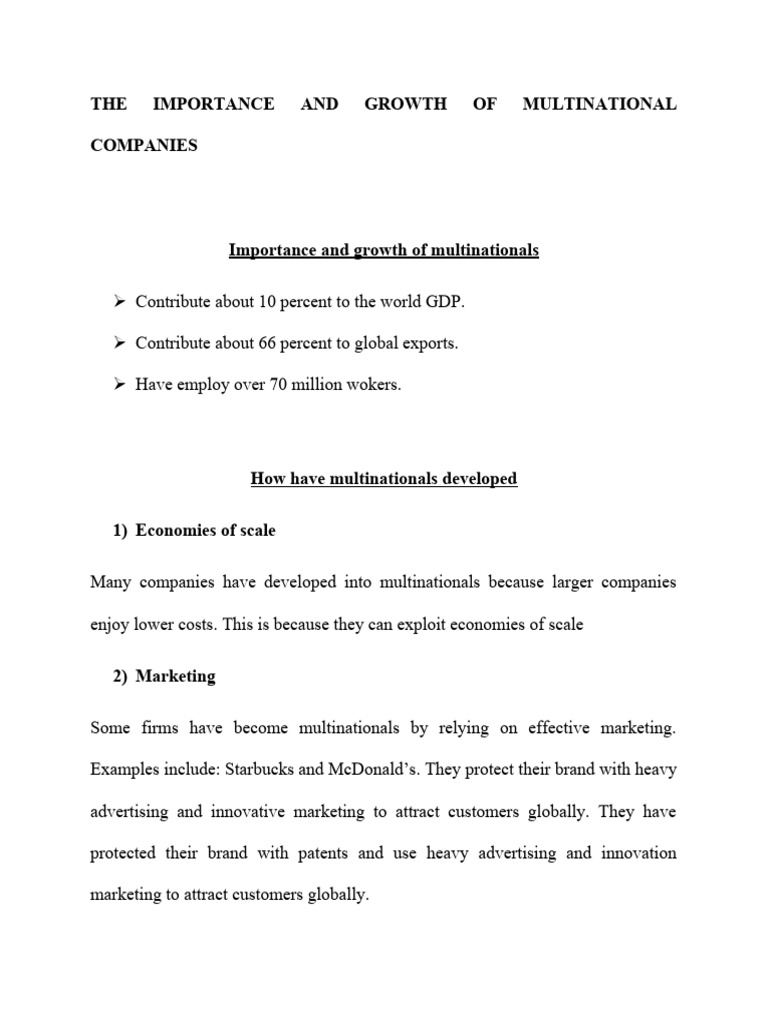 Chapter 10 Business | PDF | Multinational Corporation | Taxes