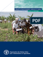 Analyse Sociale Pour Les Projets D'Investissement Agricole Et Rural