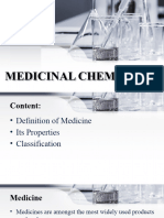 Medicinal Chemistry 101