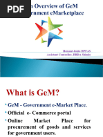 GeM Procurement Manual Overview | PDF | Receipt | Auction