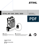 1625854624 Stihl Ar 2000 3000 Owners Instruction Manual