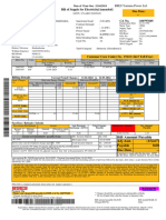 Bill of Supply For Electricity (Amended) Due Date: - : BSES Yamuna Power LTD