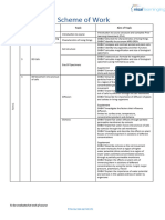 (NEW) iGCSE - Co-Ordinated Sci - Y1 - SOW - 2023 - 2024 NEW