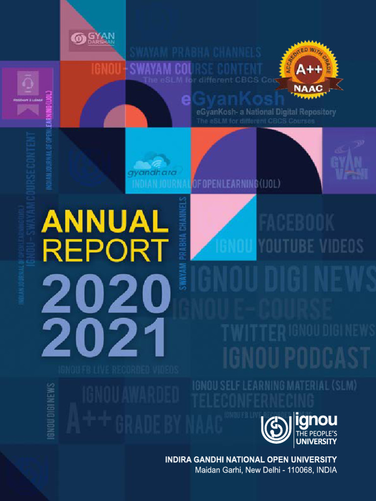 Annual Report 202021 (E) PDF Academic Degree Bachelor's Degree