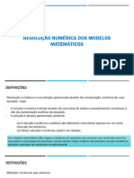 Resolução Numérica Dos Modelos Matemáticos - Resoluonumrica - 20230505211620