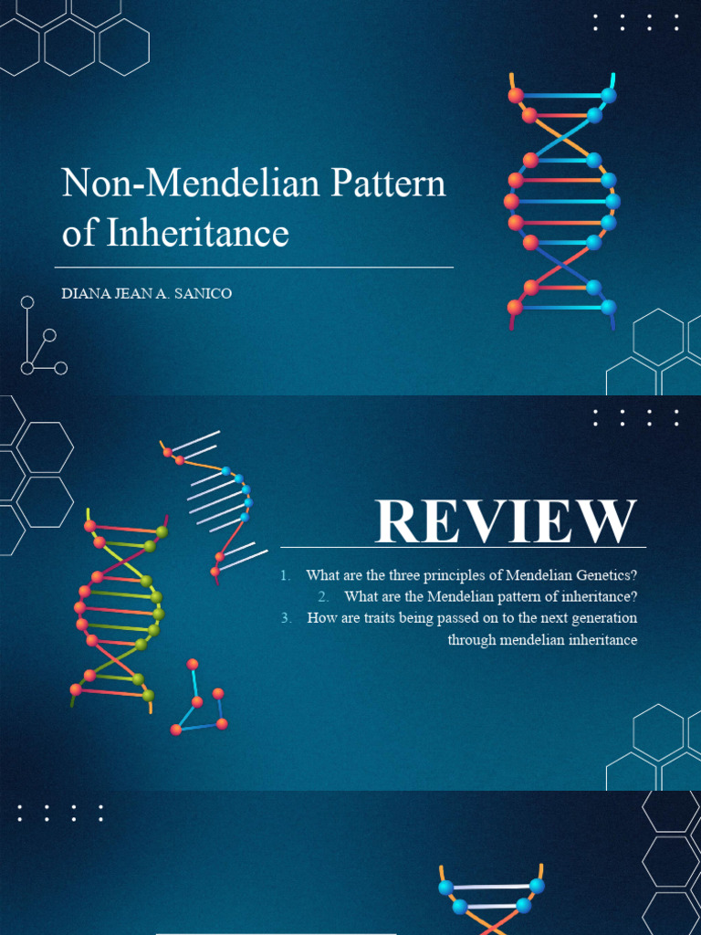 Non Mendelian Genetics | PDF | Dominance (Genetics) | Genotype