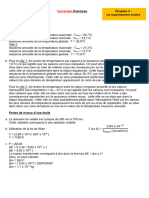 CH3 - Correction Exercices - Le rayonnement solaire