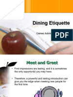 Dining Ettiquette