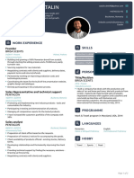 DUMITRESCU's Resume