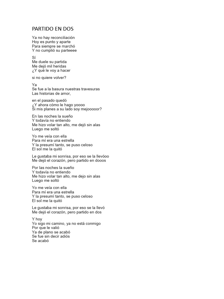 Letra de 