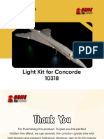 Light Kit For Concorde 10318: Instruction Manual