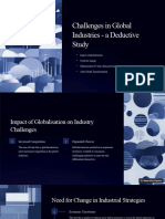 Challenges in Global Industries - A Deductive Study