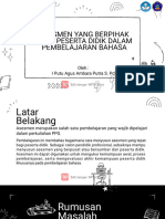 Asesmen Yang Berpihak Pada Peserta Didik Dalam Pembelajaran Bahasa