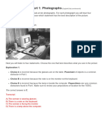 TOEIC Practice - Part 1 - Photographs - EnglishClub